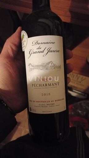 Tây Nam Pécharmant Domaine Grand Jaure Terroir 2018