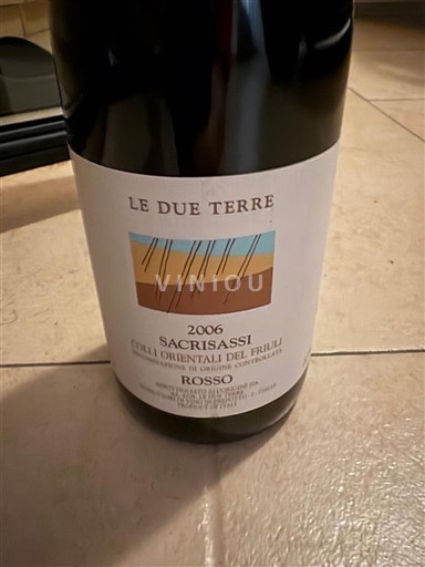 Friuli-Venecia Julia Colli Orientali del Friuli Le Due Terre Sacrisassi 2006