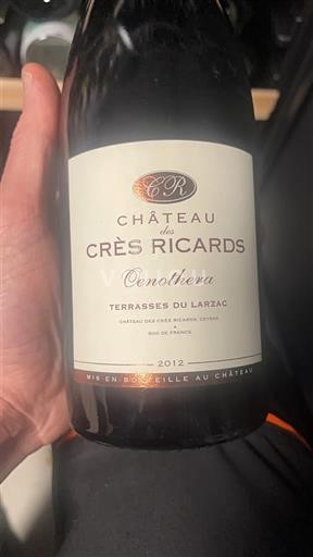 Languedoc Terrasses-du-Larzac Château S Crès Ricards Oenothera 2012