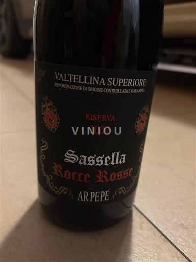 Lombardía Valtellina AR PEPE Rocce Rosse 2002