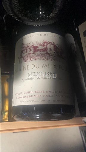 Burgundija Mercurey Domaine Meix-Foulot 2012