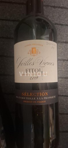Langvedok Fitou Opelles Vignes Sélection 2019