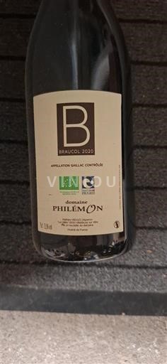 Lounais-Ranska Gaillac Domaine Philémon Braucol 2020