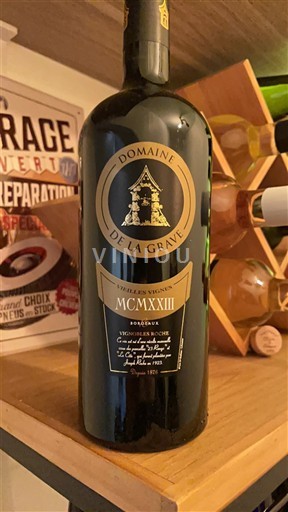 Bordeaux Château La Grave Vieilles Vignes MCMXXIII Non-Vintage