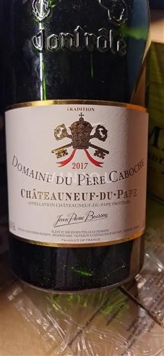 Rona dolina Châteauneuf-du-Pape Domaine Père Caboche Tradition 2017