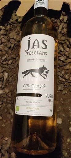 Provence Côtes-de-Provence Cru Classé Jas d'Esclans Famille de Loup 2020