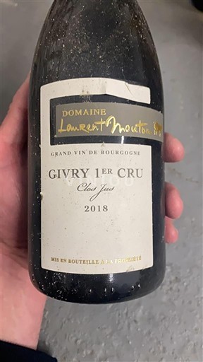 Burgundsko Givry Premier Cru Domaine Laurent Mouton Clos Jus 2018