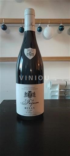 Bourgogne Rully Premier Cru PM JACQUESON Cloux 2022