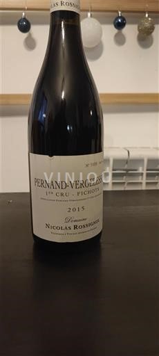 Bourgogne Pernand-Vergelesses Premier Cru Domaine Nicolas Rossignol Pernand-Vergelesses 1er Cru Fichots 2015