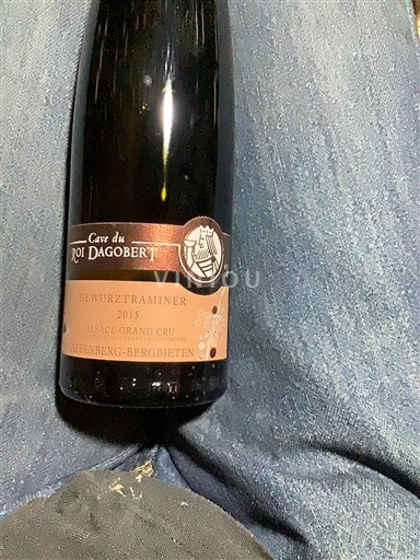 Alsacia Nespecificat Grand Cru Cave du Roi Dagobert 2015