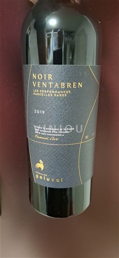 Provence, hạ lưu Rhône, Corse Không được chỉ định Domaine Galuval Noir Ventabren 2019