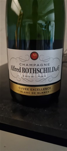 Champagne Alfred Rothschild & Cie Excellence Blanc de Blancs Ikke årgangsbestemt
