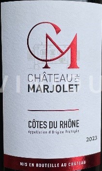 Rhône Valley Côtes-du-Rhône Château Marjolet Cotes du Rhone rouge 2023