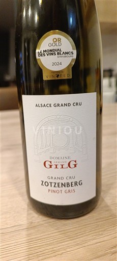 Elzas Alsace Grand Cru Grand Cru Domaine Armand Gilg 2021