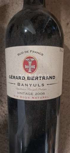 Roussillon Banyuls Gérard Bertrand 2008