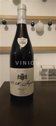Bourgondië Rully Premier Cru P. et M. Jacqueson Cloux 2016