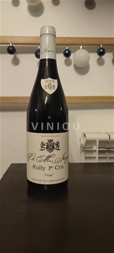 Burgundy Rully Premier Cru Paul et Marie Jacqueson Cloux 2015