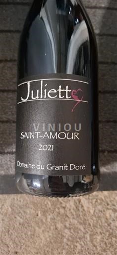 Beaujolais Saint-Amour Domaine Granit Doré Juliette 2021