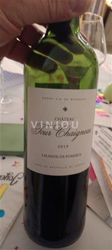 Bordeaux Lalande-de-Pomerol Château Tour Chaigneau 2019