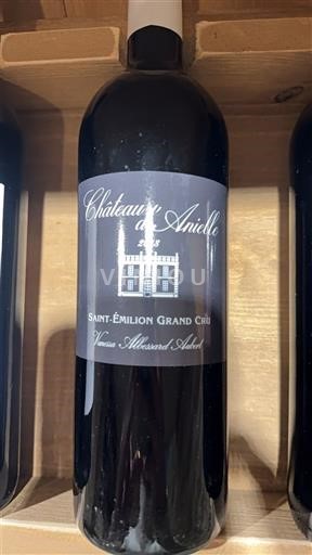 Bordeaux Saint-Émilion Grand Cru Grand Cru Château Anièlle 2018