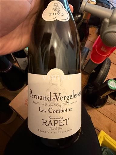 Bourgogne Pernand-Vergelesses Domaine Rapet Les Combottes 2022