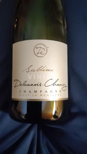 Champaña Champán Delannois-Chanez Sublime Sin añada