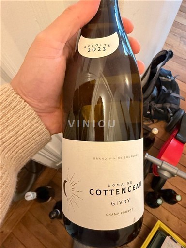 Burgundsko Givry Domaine Cottenceau Champ Pourot 2023