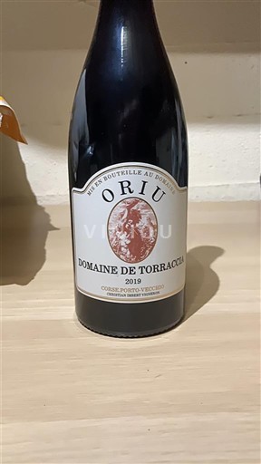 Corse Porto-Vecchio Domaine Torraccia Oriu 2019