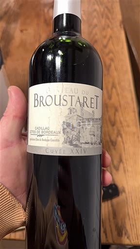Bordeaux Cadillac-côtes-de-bordeaux Château Broustaret XXIV 2016