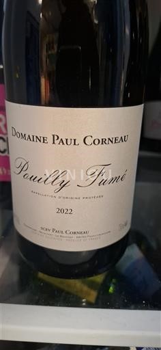 Údolí Loiry Pouilly-fumé Domaine Paul Corneau 2022