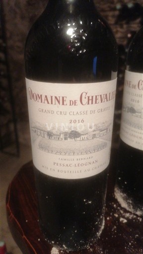 Bordeaux Pessac-Léognan Grand Cru Domaine Chevalier 2016