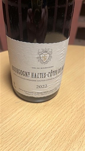 Borgogna Hautes Côtes de Nuits Naudin Tiercin 2022