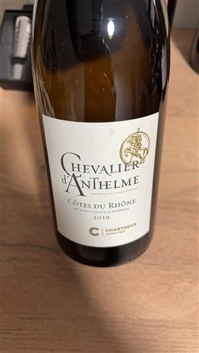 Rhônedalen Côtes du Rhône Chevalier d'Anthelme 2019
