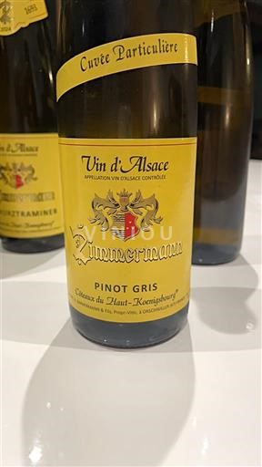 Alsacia Zimmermann Particulière 2023