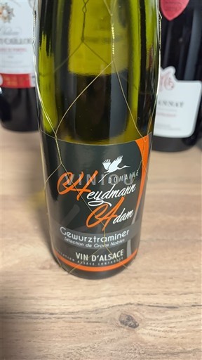 Alsace Sélection de Grains Nobles Domaine Heumann Adam Gewurztraminer Sélection de Grains Nobles Không niên vụ