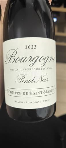 Bourgondië Bourgogne Comtes de Saint-Martin Pinot Noir 2023