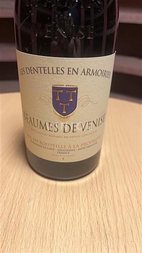 Vale do Ródano Beaumes de Venise Les Dentelles en Armoire 2020