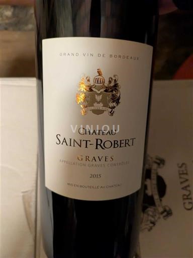 Burdeos Graves Château Saint-Robert 2015