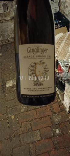 Elzas Alsace Grand Cru Grand Cru Ginglinger Niet-geïntegreerd