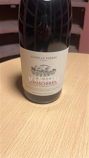 Viinit Rouge sec Les Cornuds Famille Perrin 2023 Ranska Rhônen laakso Vinsobres AOC