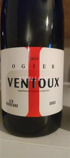 Údolí Rhôny Ventoux Ogier Les Bergeaux 2023