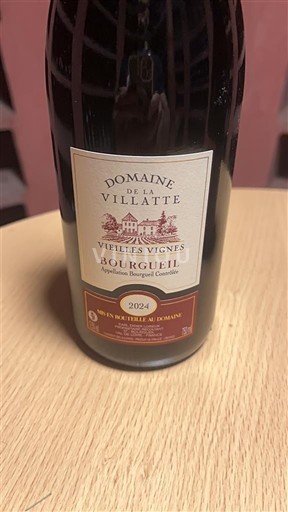 Loiretal Bourgueil Domaine La Villatte Vieilles Vignes 2024
