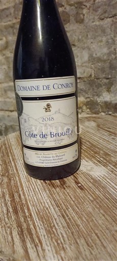 Beaujolais Côte-de-brouilly Domaine Conroy 2018
