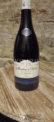 Beaujolais Moulin-à-vent Maison Colin Seguin Les Mûriers 2018