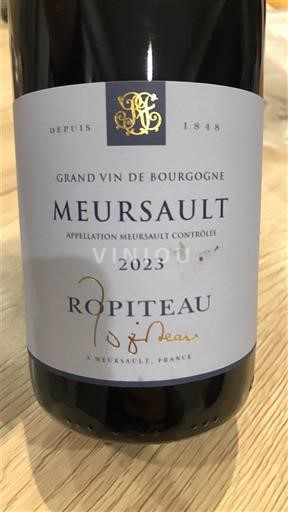Burgund Meursault Ropiteau 2023