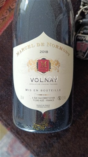 Bourgogne Volnay Marcel de Normont 2018