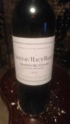 Burdeos Pessac-Léognan Grand Cru Classé Château Haut-Bailly 2013