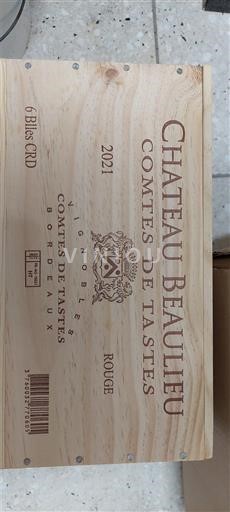 Bordeaux Château Beaulieu Comtes de Tastes 2021