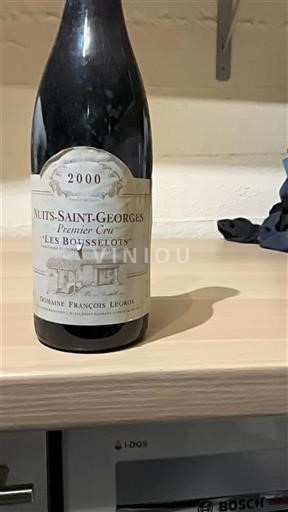 Burgundy Nuits-Saint-Georges Premier Cru Domaine François Legros Les Bousselots 2000