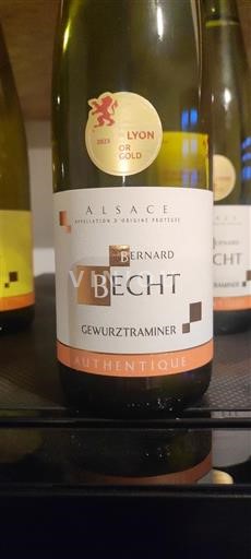 Alzacija Gewürztraminer Château Bernard Becht Authentique 2021